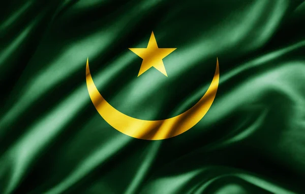 Flag Mauritania Copy Space Your Text Illustration — Stock Photo, Image