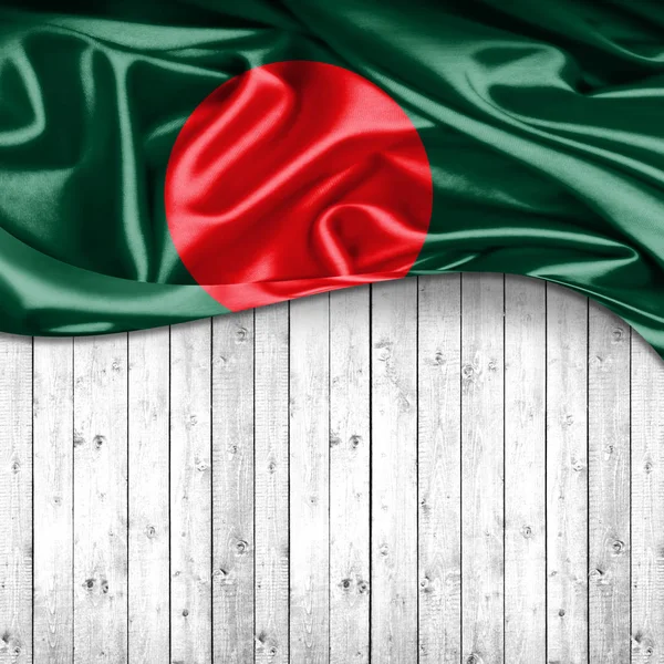 Bandera Bangladesh Con Espacio Copia Para Texto Ilustración —  Fotos de Stock