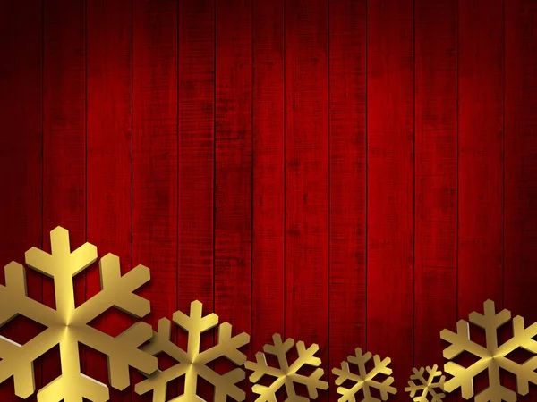 Ahşap Arka Plan Doku Üzerinde Noel Kar Taneleri — Stok fotoğraf