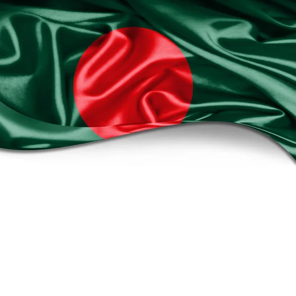 Bangladesh Flagga Med Kopia Utrymme För Din Text Illustration — Stockfoto