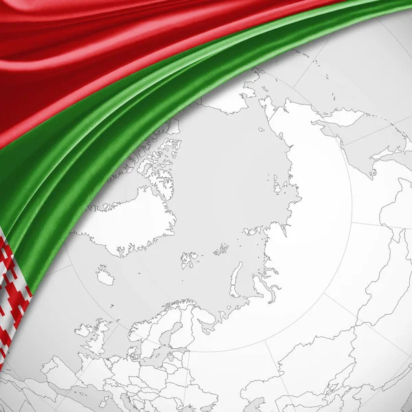 Flag Belarus Copy Space Your Text Illustration — Stock Photo, Image