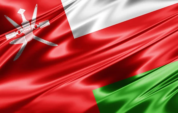 Flag Oman Copy Space Your Text Illustration — Stock Photo, Image