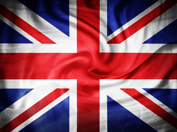 テキスト イラストのコピー スペースを持つイギリスの旗 — ストック写真