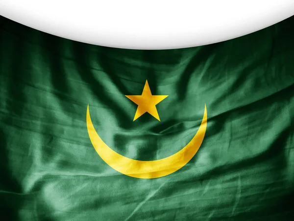 Flag Mauritania Copy Space Your Text Illustration — Stock Photo, Image