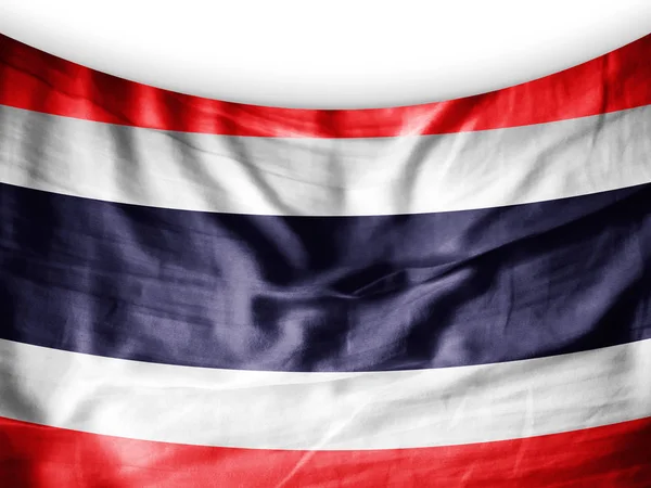 Drapeau Thaïlande Avec Espace Copie Pour Votre Texte Illustration — Photo