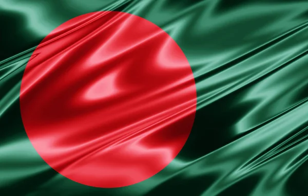 Drapeau Bangladesh Avec Espace Copie Pour Votre Texte Illustration — Photo