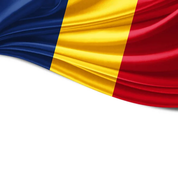 Másol Szöveg Illusztráció Helyet Csád Zászlaja — Stock Fotó