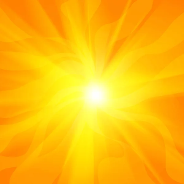 Abstracte Achtergrond Met Sun Glow Illustratie — Stockfoto