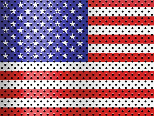 Usa Flag Med Kopi Plads Til Din Tekst Eller Billeder - Stock-foto
