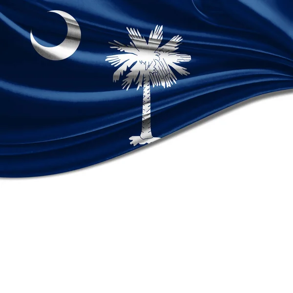 Флаг Южной Каролины Местом Копирования Текста Изображений — стоковое фото