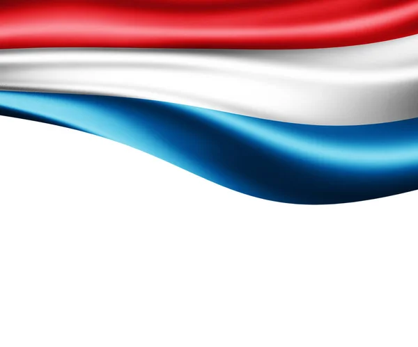 Bandera Luxemburgo Con Espacio Copia Para Texto Ilustración —  Fotos de Stock