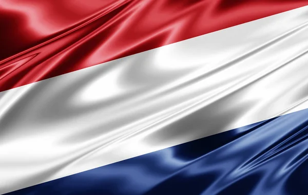 Bandeira Holanda Com Espaço Cópia Para Seu Texto Ilustração — Fotografia de Stock