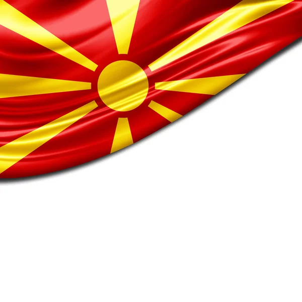 马其顿的标志与复制空间为您的文本 — 图库照片
