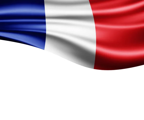 Frankreich Flagge Mit Kopierplatz Für Ihren Text Illustration — Stockfoto