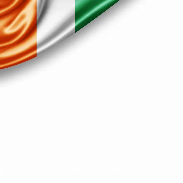 Flag Ivory Coast Copy Space Your Text Illustration — Stock Photo, Image