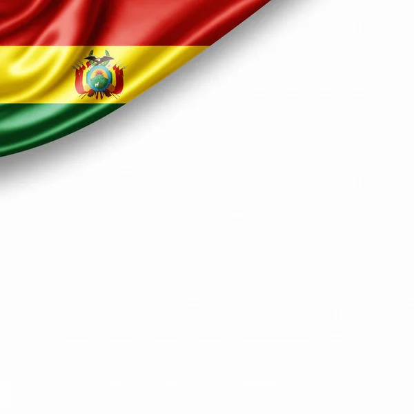 Bandeira Bolívia Com Espaço Cópia Para Seu Texto Ilustração — Fotografia de Stock