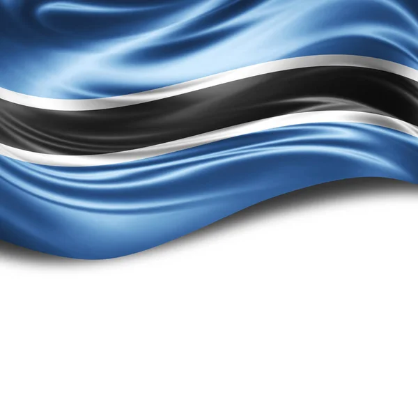 Flag Botswana Copy Space Your Text Illustration — Stock Photo, Image