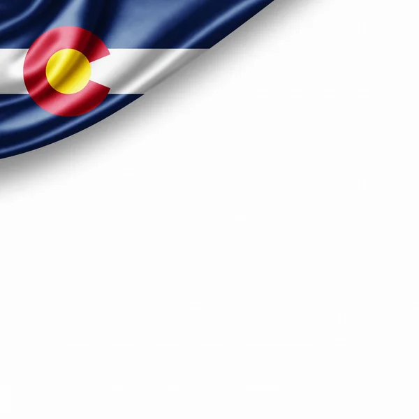 Másol Szöveg Illusztráció Helyet Colorado Zászlaja — Stock Fotó