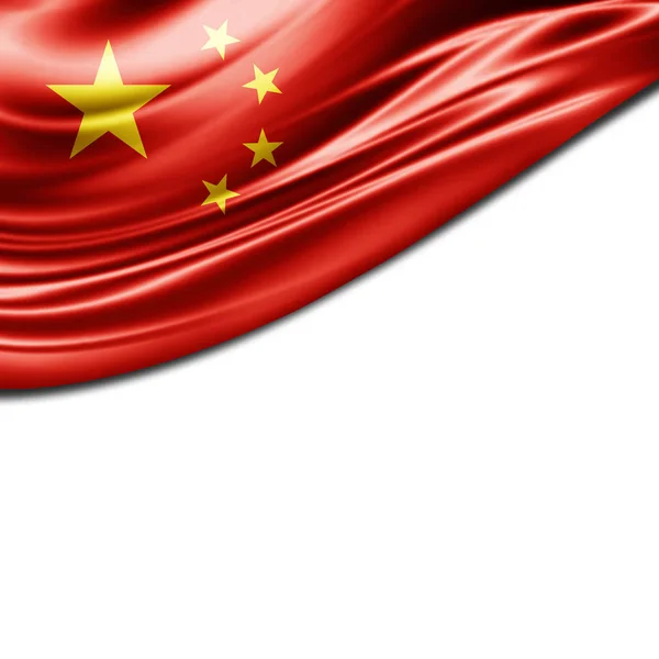 China Flagge Mit Kopierplatz Für Ihren Text Illustration — Stockfoto