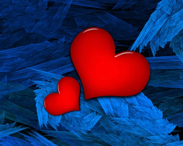 Corazones Fondo Del Día San Valentín Textura — Foto de Stock