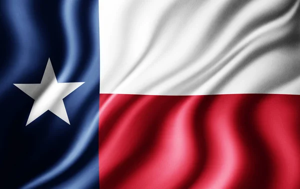 Bandera Texas Con Espacio Copia Para Texto Ilustración — Foto de Stock
