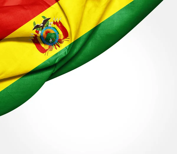 Флаг Боливии Копировальным Пространством Текста Иллюстрация — стоковое фото