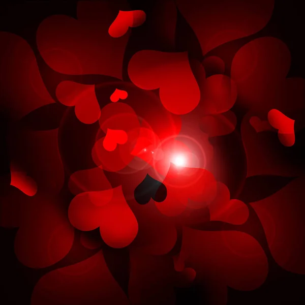 Сердца День Святого Валентина Фон Текстура — стоковое фото