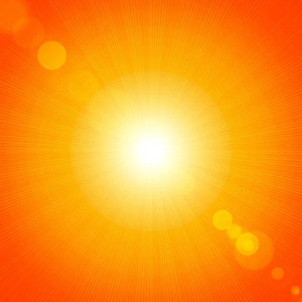 太陽の輝き 図で抽象的な背景 — ストック写真