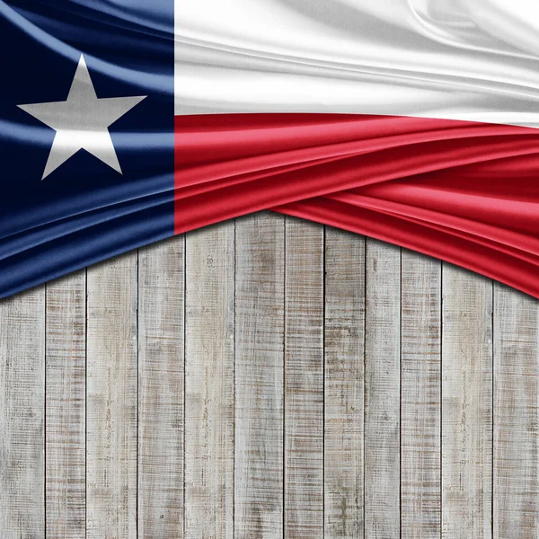 Bandeira Texas Com Espaço Cópia Para Seu Texto Ilustração — Fotografia de Stock