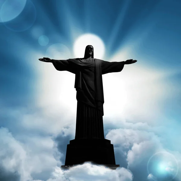 Jesus Christ Statue Religious — Stock Photo, Image