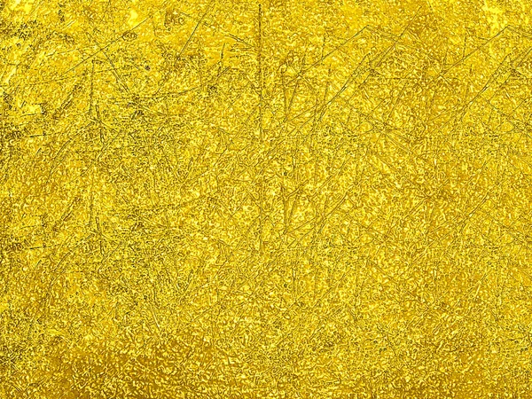 Gold Leaf Metal Texture Background — Stock Photo, Image