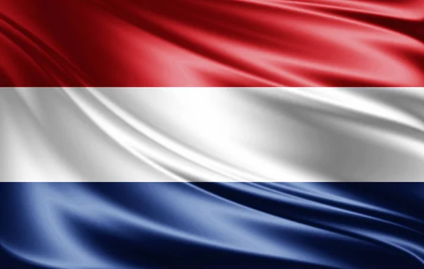 Bandera Holanda Con Espacio Copia Para Texto Ilustración — Foto de Stock