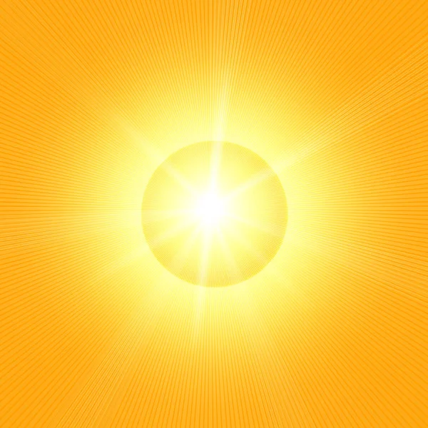 太陽の輝き 図で抽象的な背景 — ストック写真