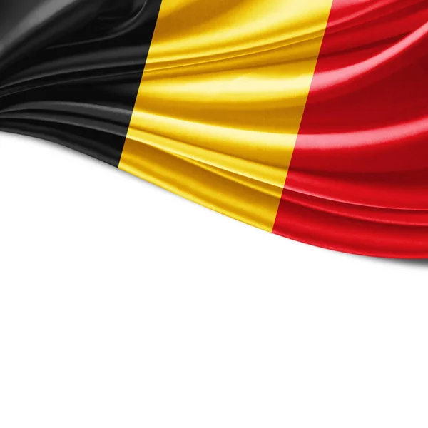 Flagge Belgiens Mit Kopierplatz Für Ihren Text Illustration — Stockfoto