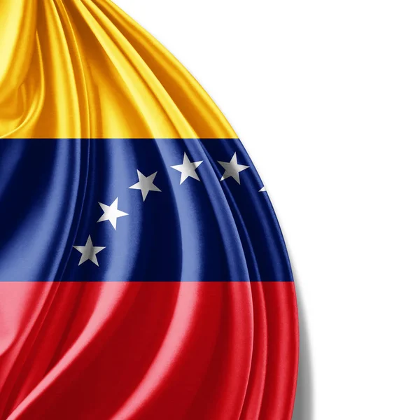 Fahne Von Venezuela Mit Kopierplatz Für Ihren Text Illustration — Stockfoto