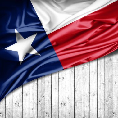 Texas arka plan kopya alanı için metin - 3d çizim ile    