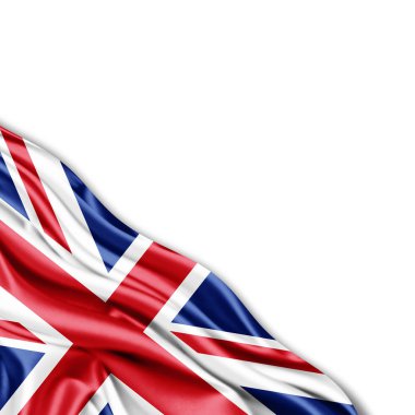Amerika Birleşik Devletleri bayrağı ile kopya alanı metin - 3d çizim için    
