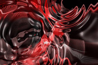 Fraktal arka plan, fütüristik doku