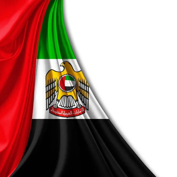 Flagge Der Vereinigten Arabischen Emirate Mit Kopierplatz Für Ihren Text — Stockfoto