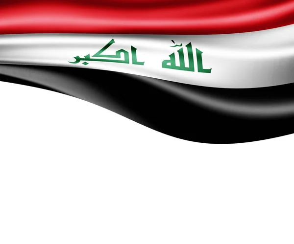 Flagge Von Irak Mit Kopierplatz Für Ihren Text Illustration — Stockfoto