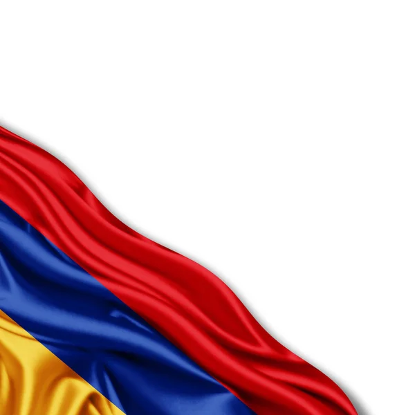Флаг Армении Копировальным Пространством Текста Иллюстрация — стоковое фото