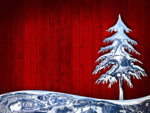 Zilveren Kerstboom Vakantie Achtergrond Textuur — Stockfoto