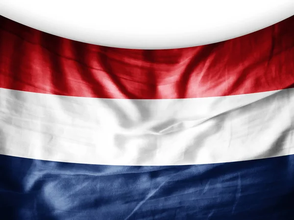 Bandeira Holanda Com Espaço Cópia Para Seu Texto Ilustração — Fotografia de Stock