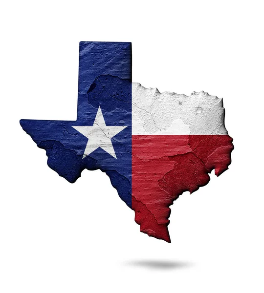 Texas arka plan kopya alanı için metin - 3d çizim ile    