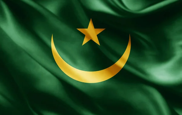 Flag Mauritania Copy Space Your Text Illustration — Stock Photo, Image