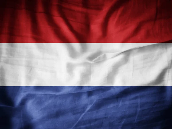 Bandera Holanda Con Espacio Copia Para Texto Ilustración —  Fotos de Stock