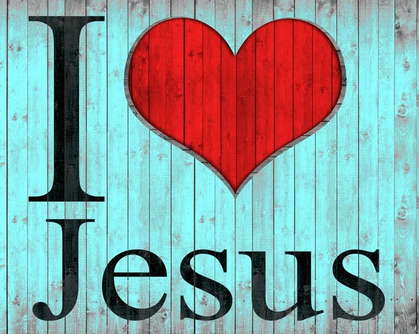 Kocham Jezusa Religijne Tło Tekstura — Zdjęcie stockowe