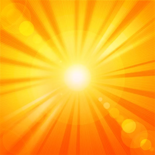 Abstrakter Hintergrund Mit Sonnenstrahlen Illustration — Stockfoto