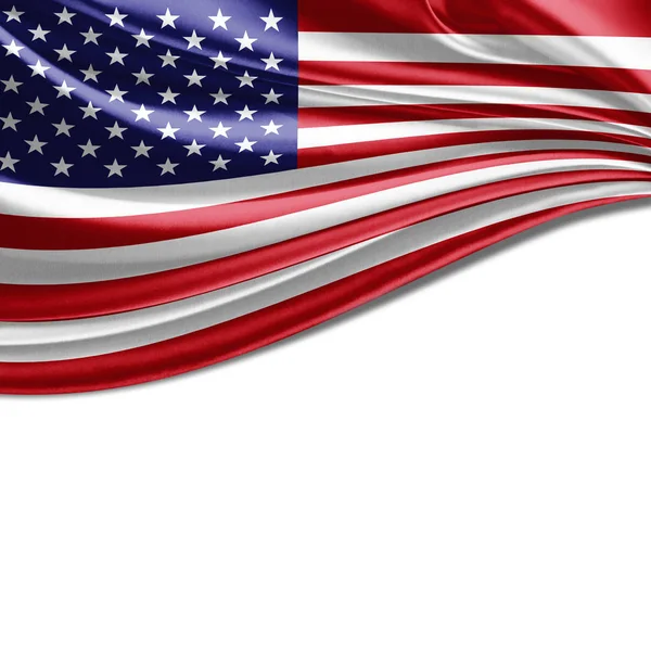 Flag Usa Copy Space Your Text Illustration — Stock Photo, Image