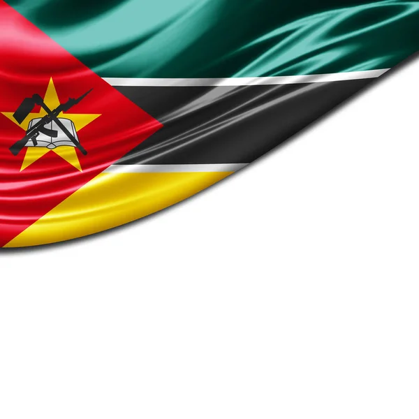 Flaggan Mocambique Med Kopia Utrymme För Din Text Illustration — Stockfoto
